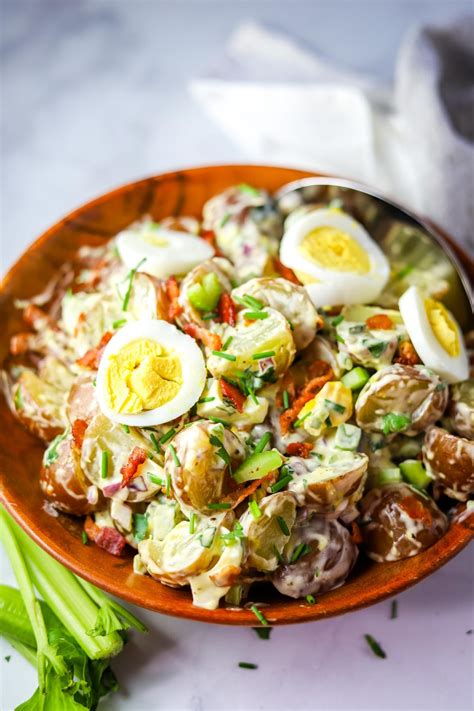 Potato Salad with Bacon - Coco and Ash