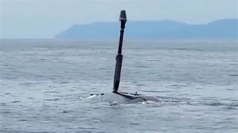 Our First Glimpse Of The Navy’s Orca Unmanned Submarine At Sea