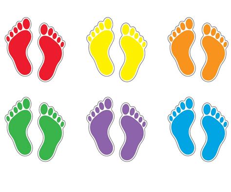 Free Coloured Footprints, Download Free Coloured Footprints png images ...