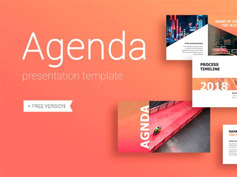 Agenda PowerPoint Template by Alex | Presentation template free ...