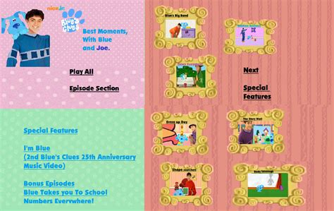 Custom/Fanmade Blue's Clues DVD Menu #2 by BluesCluesFanatic21 on ...