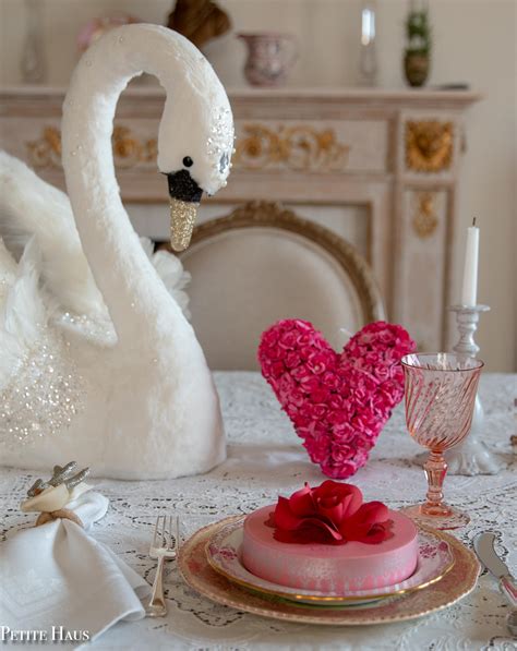 Swan Valentine’s Table for Two - Petite Haus