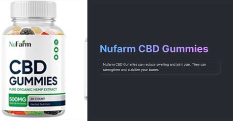 Nufarm CBD Gummies