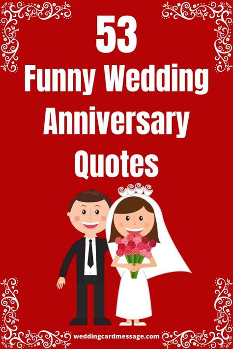 53 Funny Wedding Anniversary Quotes