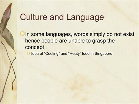 PPT - Language and Culture PowerPoint Presentation, free download - ID ...