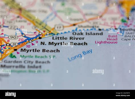 Carolina Beach Inlet Map