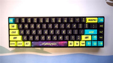 Cyberpunk 2077 Keyboard is as Breathtaking as Night City