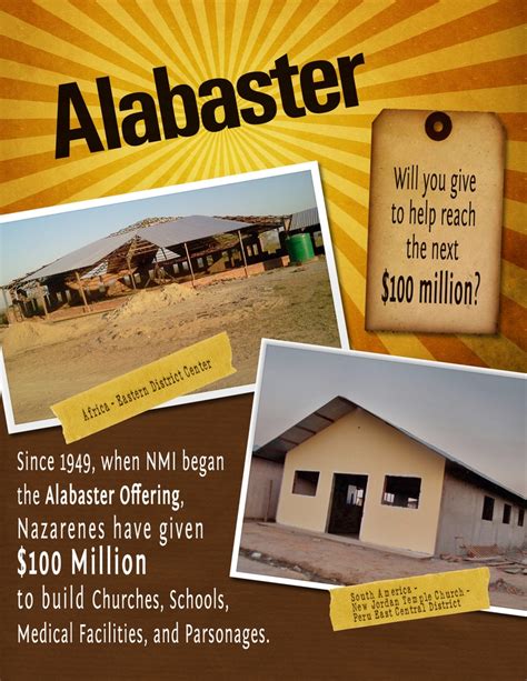 Pray for the Alabaster offering received this month that goes directly ...