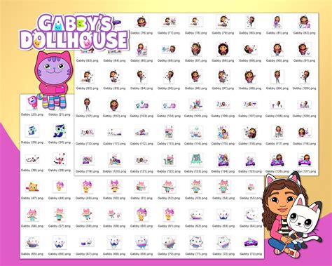 Gabby DollHouse Clipart PNG – CartoonPng