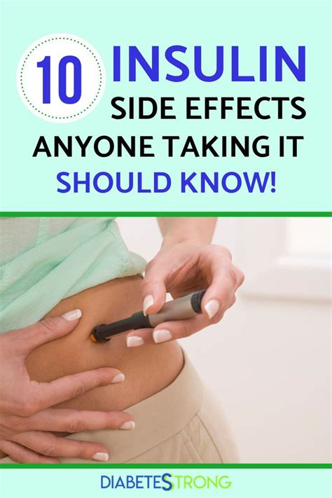 Insulin Side Effects: What You Need to Know in 2021 | Diabetes, Insulin ...