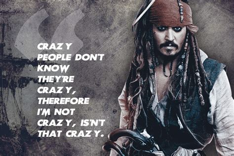 SIGNOOGLE Captain Jack Sparrow Poster Johnny Depp Pirates Quotes Of The ...