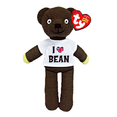 Mr Bean Teddy Bear (T-shirt) Plush Soft Toy 10″ (25cm) – Mini Robin Shop