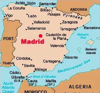 Mr. Jones' Adventures in Spain!: Map of Madrid