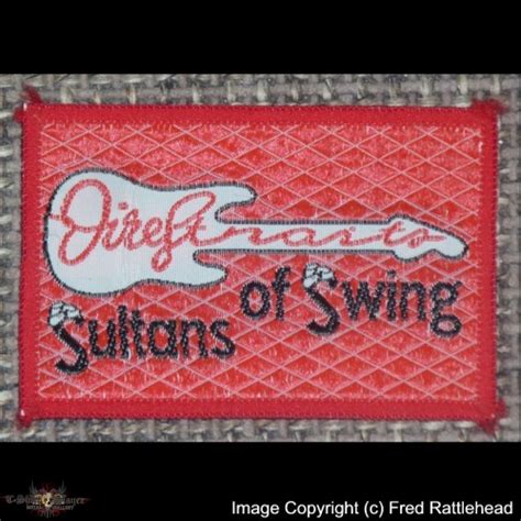 Dire Straits Sultans of Swing Original Woven Patch | TShirtSlayer ...