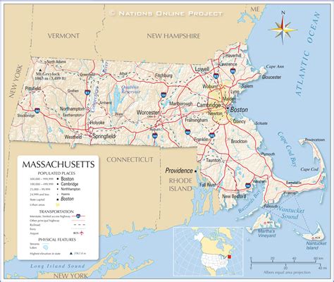 Cities In Massachusetts Map - Issie Leticia