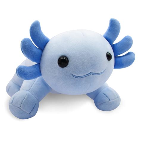 Buy 10.5'' Axolotl Plush Toy - Soft, Cute, Kawaii Stuffed Animal Pillow ...