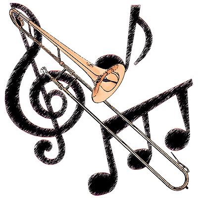 Trombone Clip Art - Cliparts.co