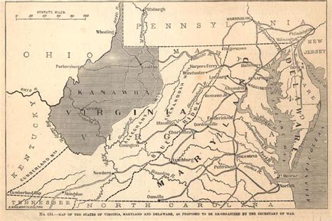 Proposed state of Kanawha (changed to West Virginia) | West virginia ...