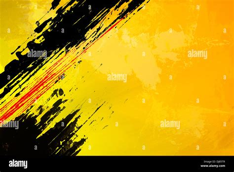 Abstract Yellow Background (horizontal design element Stock Photo - Alamy