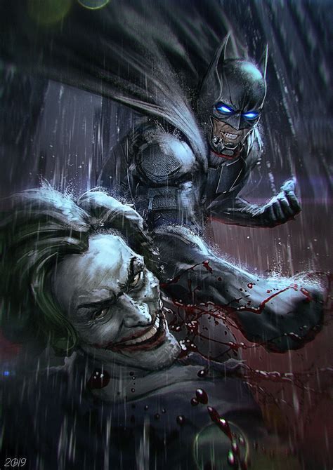 View, Download, Rate, and Comment on this Batman Art | Batman vs joker ...