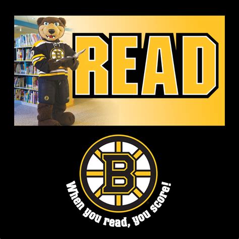 A Visit with Blades, the Boston Bruins Mascot - Beaman Memorial Public ...