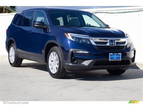 2019 Obsidian Blue Pearl Honda Pilot LX #130656662 Photo #32 | GTCarLot ...