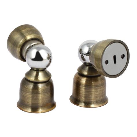 uxcell Home Office 36mmx57mm Metal Door Stopper Magnetic Catches Bronze ...