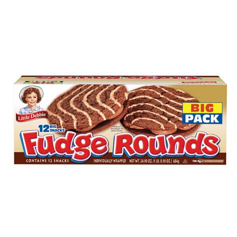 Little Debbie Fudge Rounds, 12 pk./24.1 oz. - Walmart.com - Walmart.com