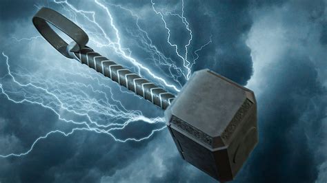 I made Thor's hammer in 3D! (timelapse in comments) : marvelstudios ...