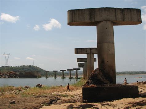 Uncompleted bridge across Ubangui River at Mobaye | The unco… | Flickr ...