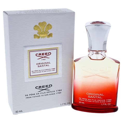 Creed - Creed Original Santal Eau De Parfum Spray, Cologne for Men, 1.7 ...