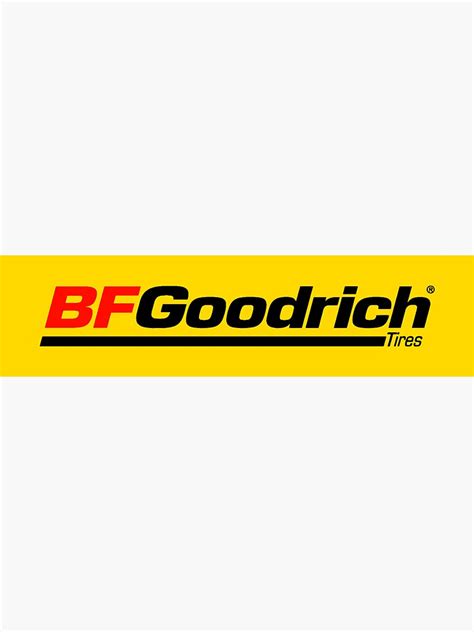 "TIRE-BFGOODRICH LOGO" Sticker for Sale by opoigotze | Redbubble