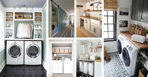 28 Space-saving Small Laundry Room Ideas that are also Beautiful