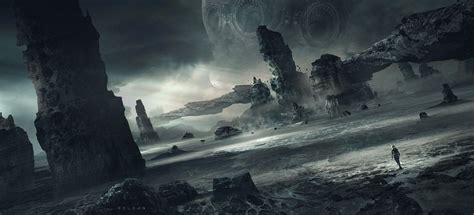 ArtStation - Alien world #6, Juan Pablo Roldan Fantasy Art Landscapes ...