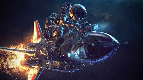 Astronaut Rocket Science Fiction 4k Wallpaper,HD Artist Wallpapers,4k ...