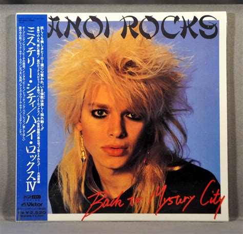 HANOI ROCKS Back To Mystery City NEW Factory Sealed Orig. 2006 JAPAN ...