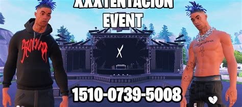 XXXTENTACION event (2 Players Only) [ xdark ] – Fortnite Creative Map Code