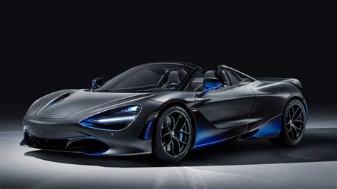 The McLaren 720S Spider by MSO showcases aerodynamic lines in colour ...