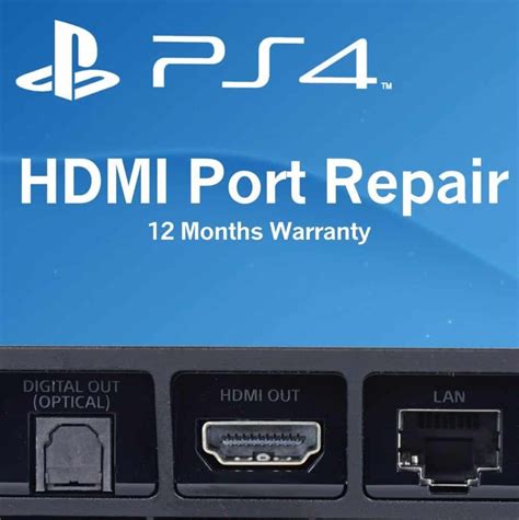 PS4 HDMI Port Repair Service - Prismatic Technology