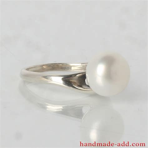 Sterling silver and pearl ring brashind.com