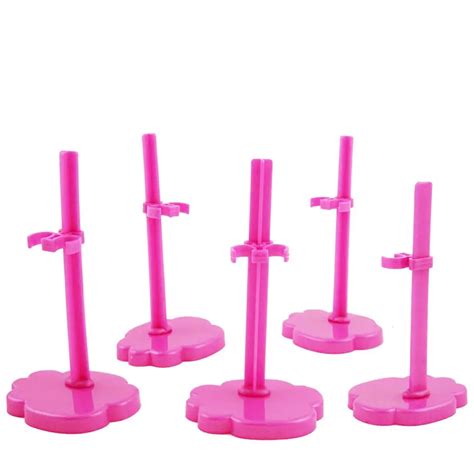 5 Sets Pink Doll Stands Display Holder Prop Up Mannequin Model for ...