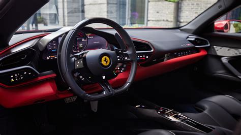 Ferrari 296 GTB 2022 4K 8K Interior Wallpaper - HD Car Wallpapers #20659