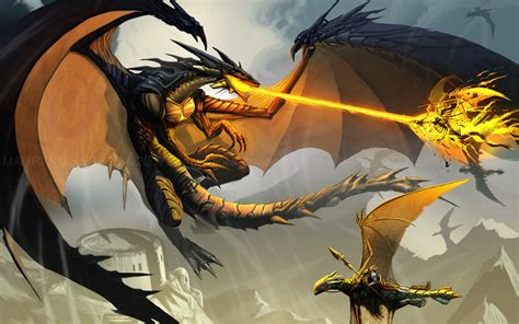 1080x1920 resolution | dragon battle illustration, artwork, dragon ...