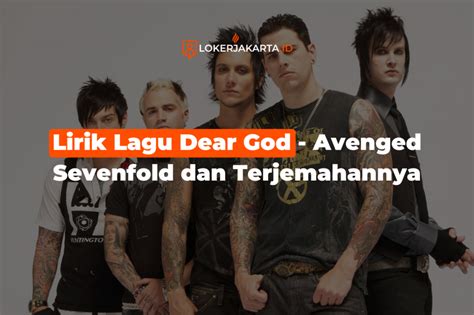 Lirik Lagu Dear God - Avenged Sevenfold dan Terjemahannya - Loker ...