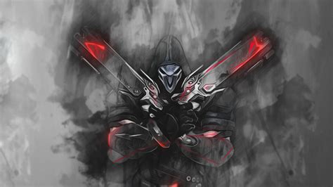 Reaper - Overwatch Wallpaper by RaycoreTheCrawler on DeviantArt