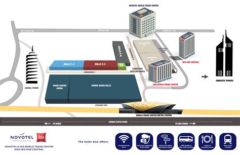 Hotels Near Convention Centre Dubai | Novotel World Trade Centre