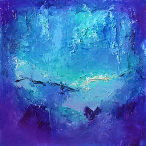 Extra Large Abstract Blue Paintings on Canvas Modern Fine Art - Etsy