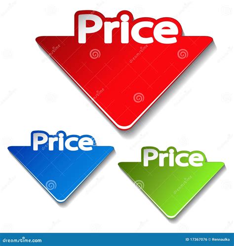 Vector Price Label Royalty Free Stock Image - Image: 17367076