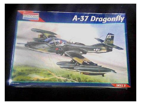 Monogram 1/48 Cessna A-37 Dragonfly model kit #25-5486 Sealed | Pre A ...