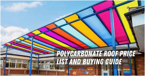 Polycarbonate Roof Price List & Buying Guide in Philippines 2023